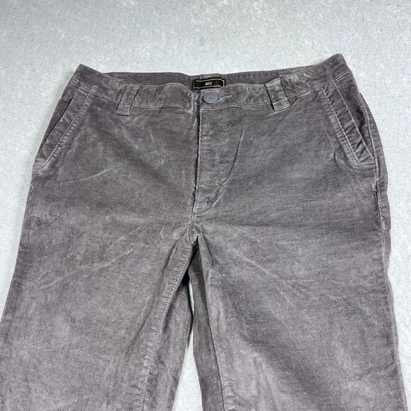 REI Pants Women 8 Brown Corduroy Stretch Boot Cut Lightweight Outdoors Pockets - Picture 3 of 16